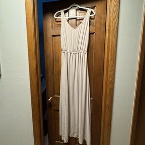 Show Me Your MuMu Cream Maxi Dress